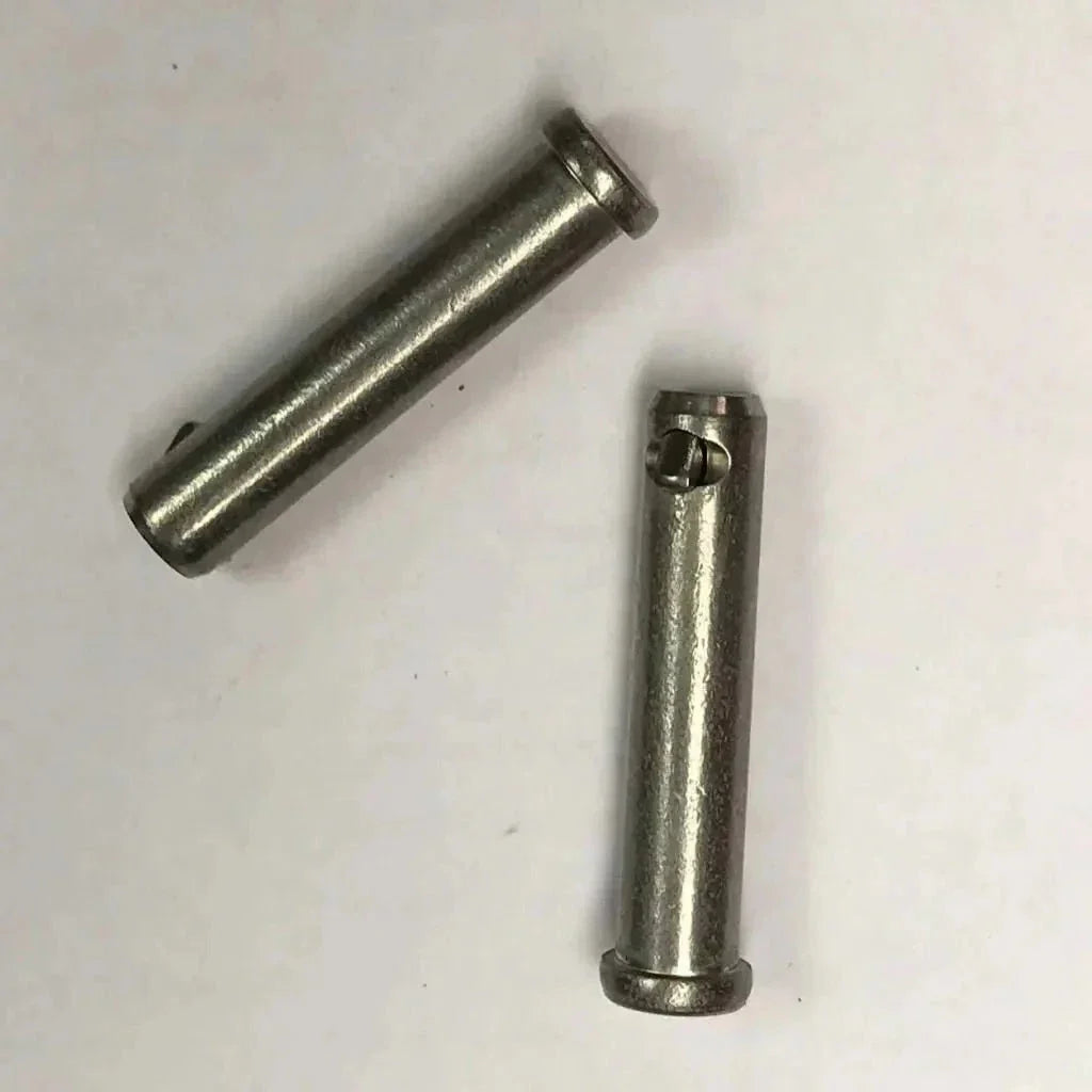 2-Pack 1/2” Diameter x 1-7/8” Grip Length Pivot Pins – Stainless Steel