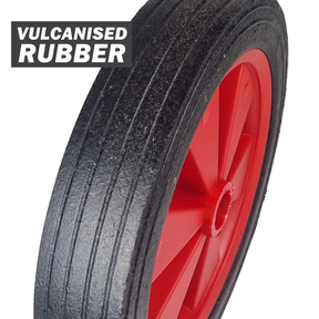Castor Wheel 270x50mm Plastic Rim 25x58mm For Creep Feeders & Trolleys
