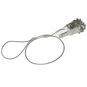 Ratchet Tensioner End Insulator with Wire Loop