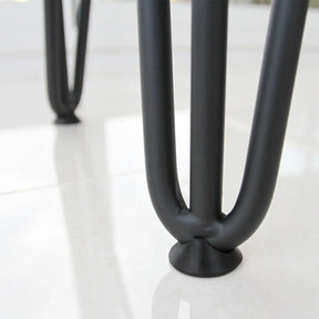 4 x Hairpin Leg  Black 12mm Feet Protectors Pack