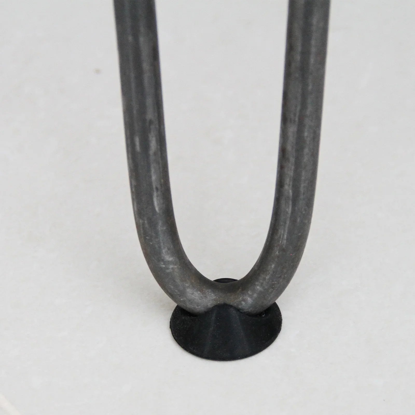 4 x Hairpin Leg  Grey 12mm Feet Protectors Pack