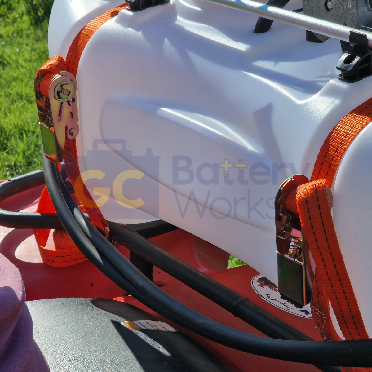 12v ATV Sprayer 100L w/ Folding 2.6m Boom & 5m Hand Lance