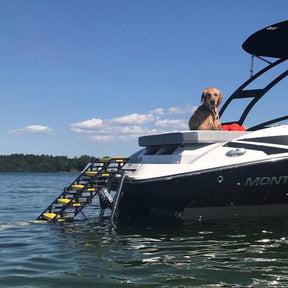 Boat Swim-Ladder Mounted Dog Ladder