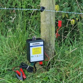 Doblit 12v Energiser Bundle | 250m Fencing Bundle Includes 12v Energiser, 250m Poly Wire & 25 Screw-In Ring Insulators