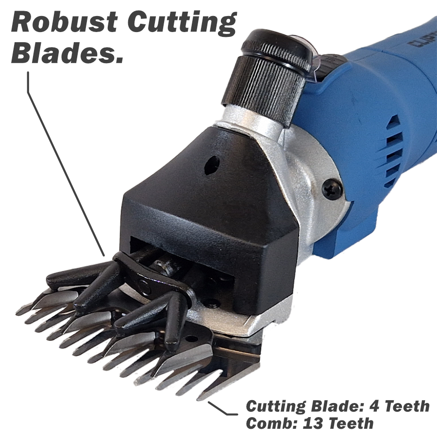 Sheep Clippers Cordless Shears 14.4V 2.5Ah 90min per/battery & Quick Charger
