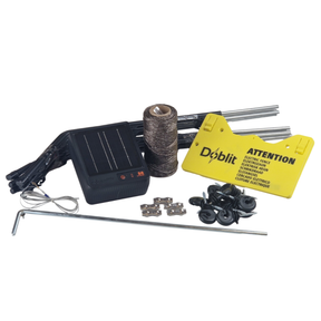 Solar Electric Fence Pond Kit Heron Fish Protection – Easy Setup – Posts Wire Energiser Fence