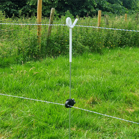 Doblit 2 Reel Fence System & Solar Energiser Kit inc. 40 Steel Pigtail Posts