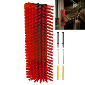 Scratching Brush Horse Cow Sheep Livestock Animal Scratch Massage 45x19x10cm Durable Polyamide Bristles
