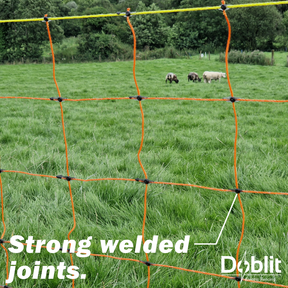 Doblit Sheep Netting Double Pegged 90cm, 50m Orange