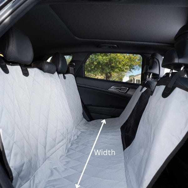 Dog Seat Covers - Rear Seat Cover with Hammock