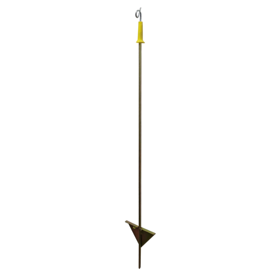Pigtail Post 106cm 10mm Round Steel Post Heavy Duty