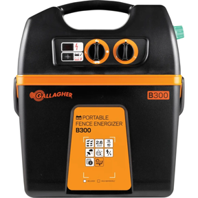 Gallagher B300 12v 2.6J 30km Smart Electric Fence Energiser 3 Year Warranty