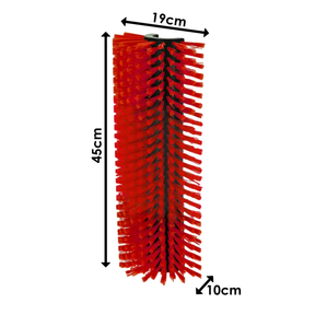 Scratching Brush Horse Cow Sheep Livestock Animal Scratch Massage 45x19x10cm Durable Polyamide Bristles