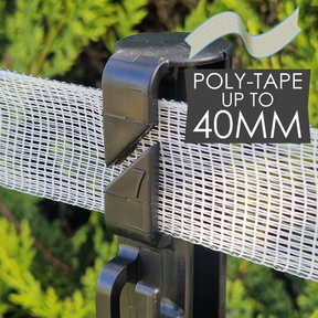 Doblit 105cm HEAVY DUTY Black Poly Post 3ft Electric Fencing Premium Plastic Fence Stake