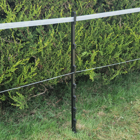Doblit 105cm Black Poly Post 3ft Electric Fencing Plastic Fence Stake