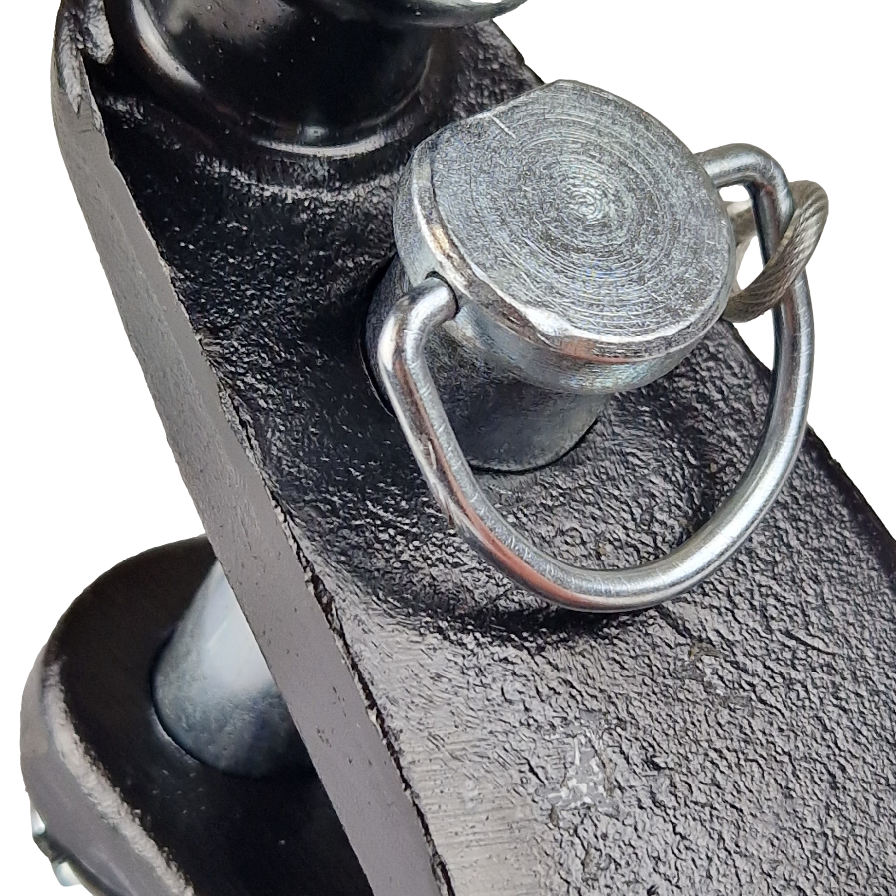Dual Tow Hitch 50mm Ball & 25mm Pin Heavy Duty Towing 3000kg Black - Suitable for Road Use