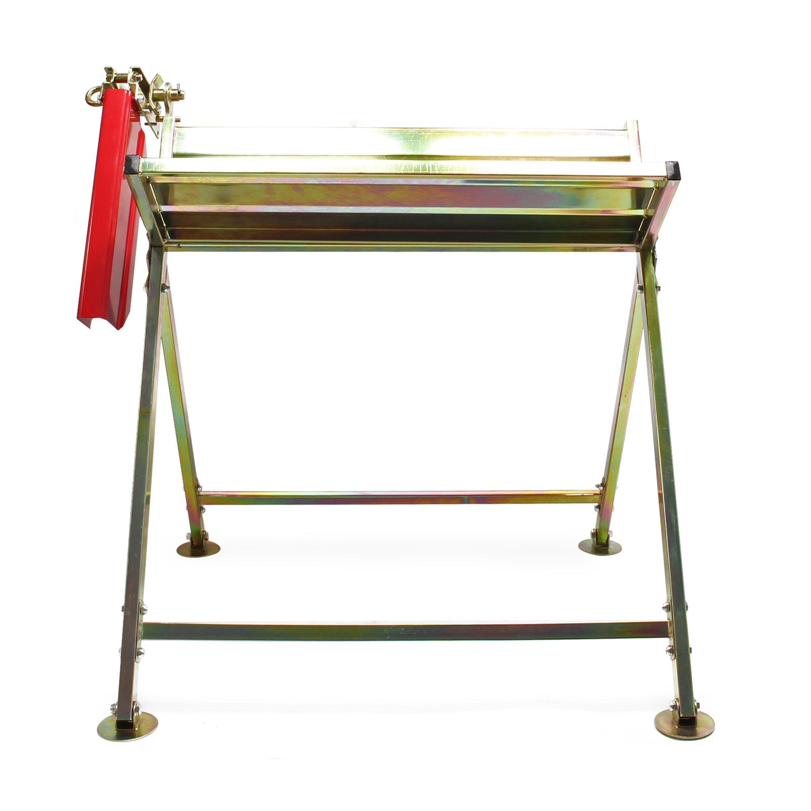 Foldable Saw Horse Wood Bench w/ Saw Holder