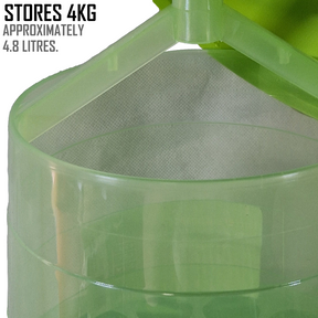 Chicken Feeder Poultry Feed Dispenser 4.8L Hangable