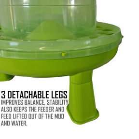 Chicken Feeder Poultry Feed Dispenser 4.8L Hangable