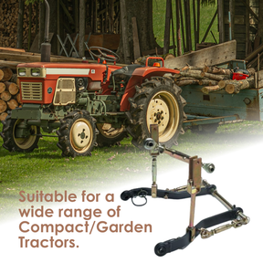 3 Point Linkage Compact Tractor Rear Cat 1 Full Size Kit - Fits Kubota B Series