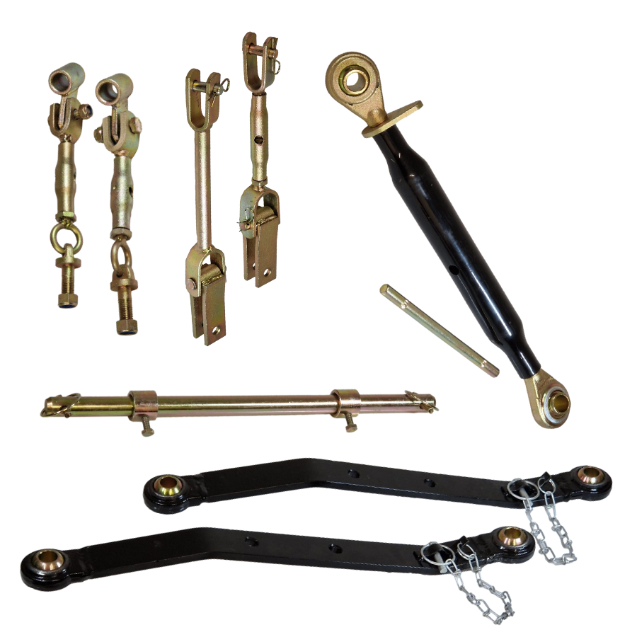 3 Point Linkage Compact Tractor Rear Cat 1 Full Size Kit - Fits Kubota B Series