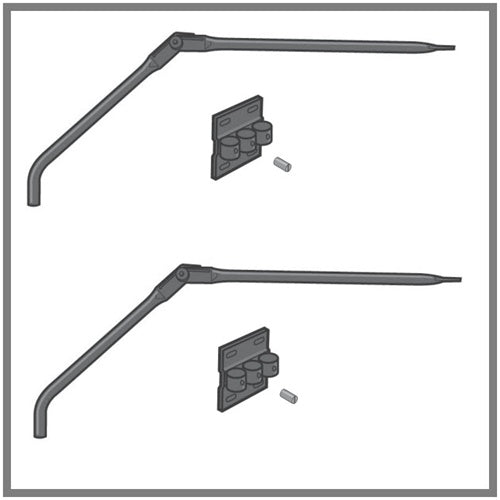 2-Pack Arm Add on to Conversion Fence System