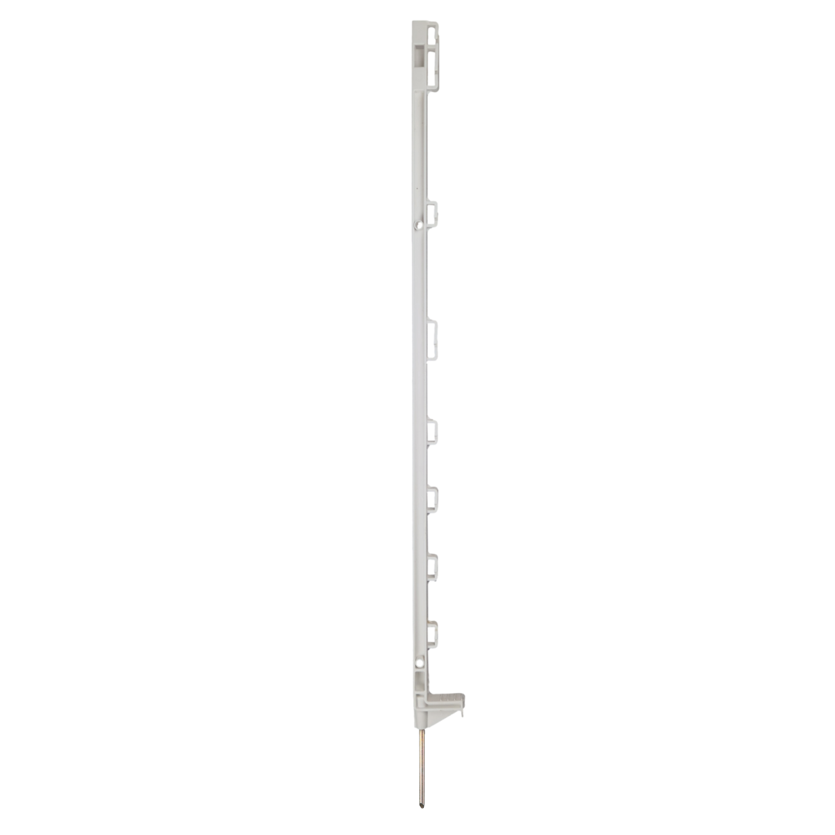 Doblit 105cm White Poly Post 3ft Electric Fencing Plastic Fence Stake