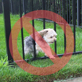Wide Gap Barrier Dog Fence Kit