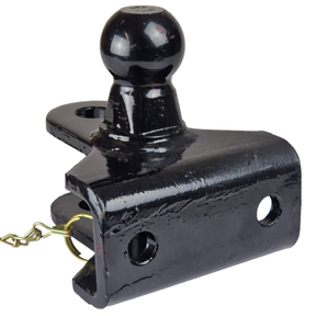 Dual Tow Ball Hitch Mount 50mm Ball & 22mm Pin Coupling Heavy Duty Towing 2500kg