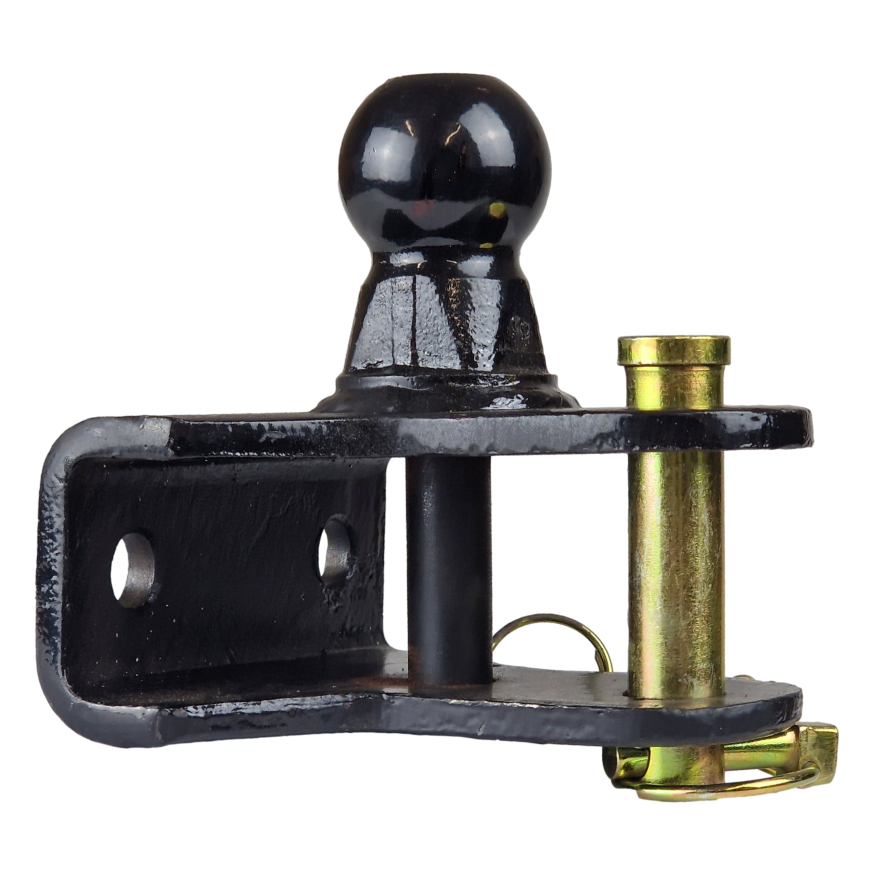 Dual Tow Ball Hitch Mount 50mm Ball & 22mm Pin Coupling Heavy Duty Towing 2500kg