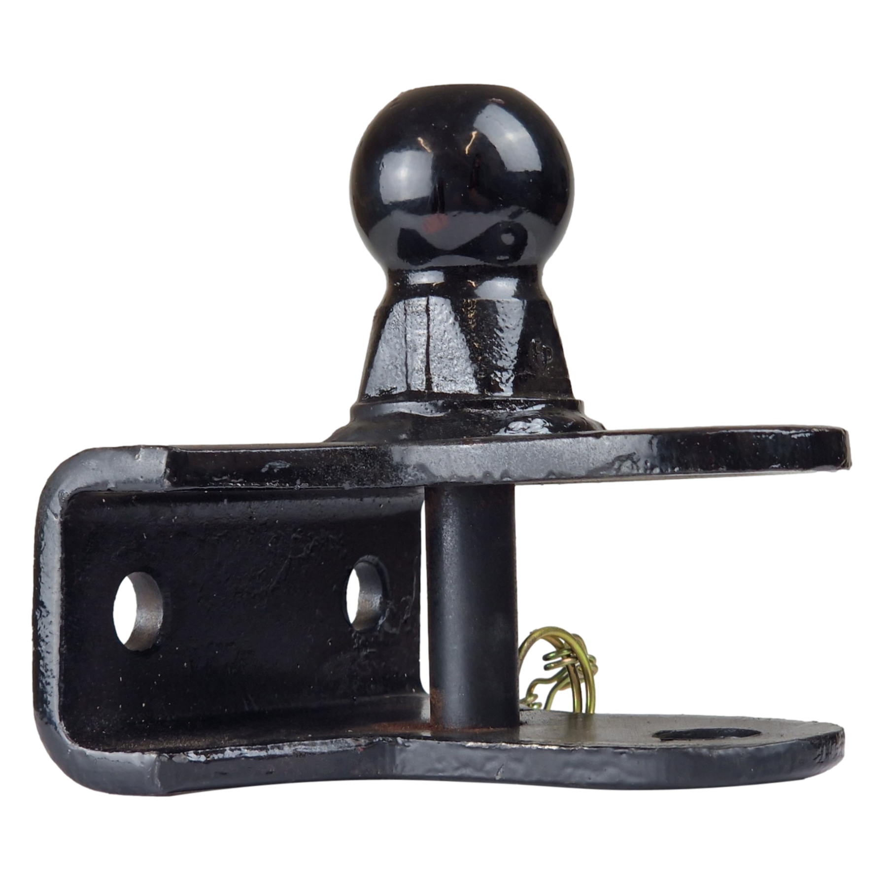 Dual Tow Ball Hitch Mount 50mm Ball & 22mm Pin Coupling Heavy Duty Towing 2500kg