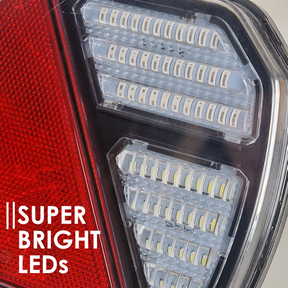LED Trailer Light Set with Dynamic Indicator 12/24V 7 Functions with Side Markers