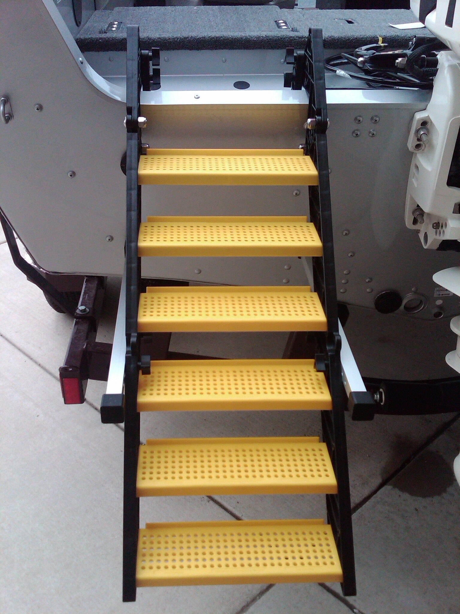 Fishing Boat Dog Ladder
