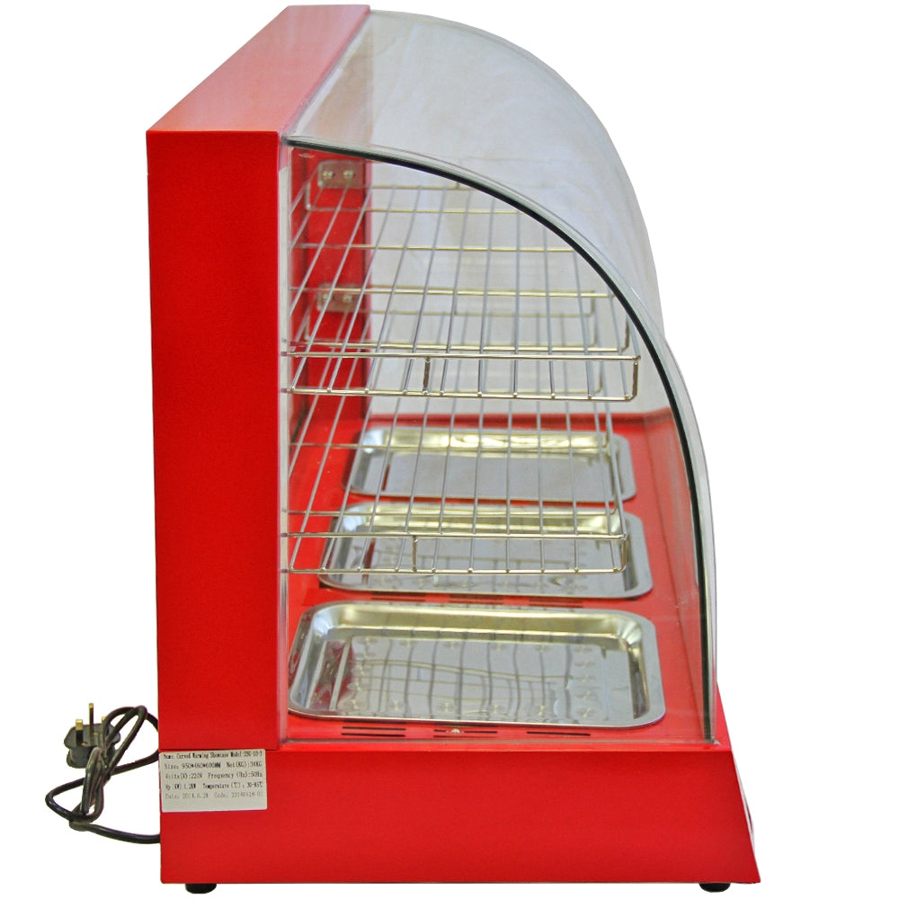 KuKoo 90 cm Wide Glass Food Warmer