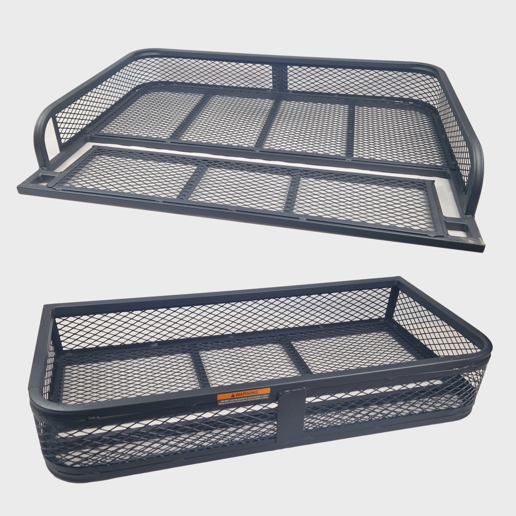 ATV Transport Box Quad Basket Front & Rear - Luggage Rack Mounted Crate for Quad Bikes, ATVS, UTVS