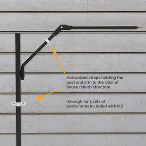 Free-Standing Cat Fence Enclosure System