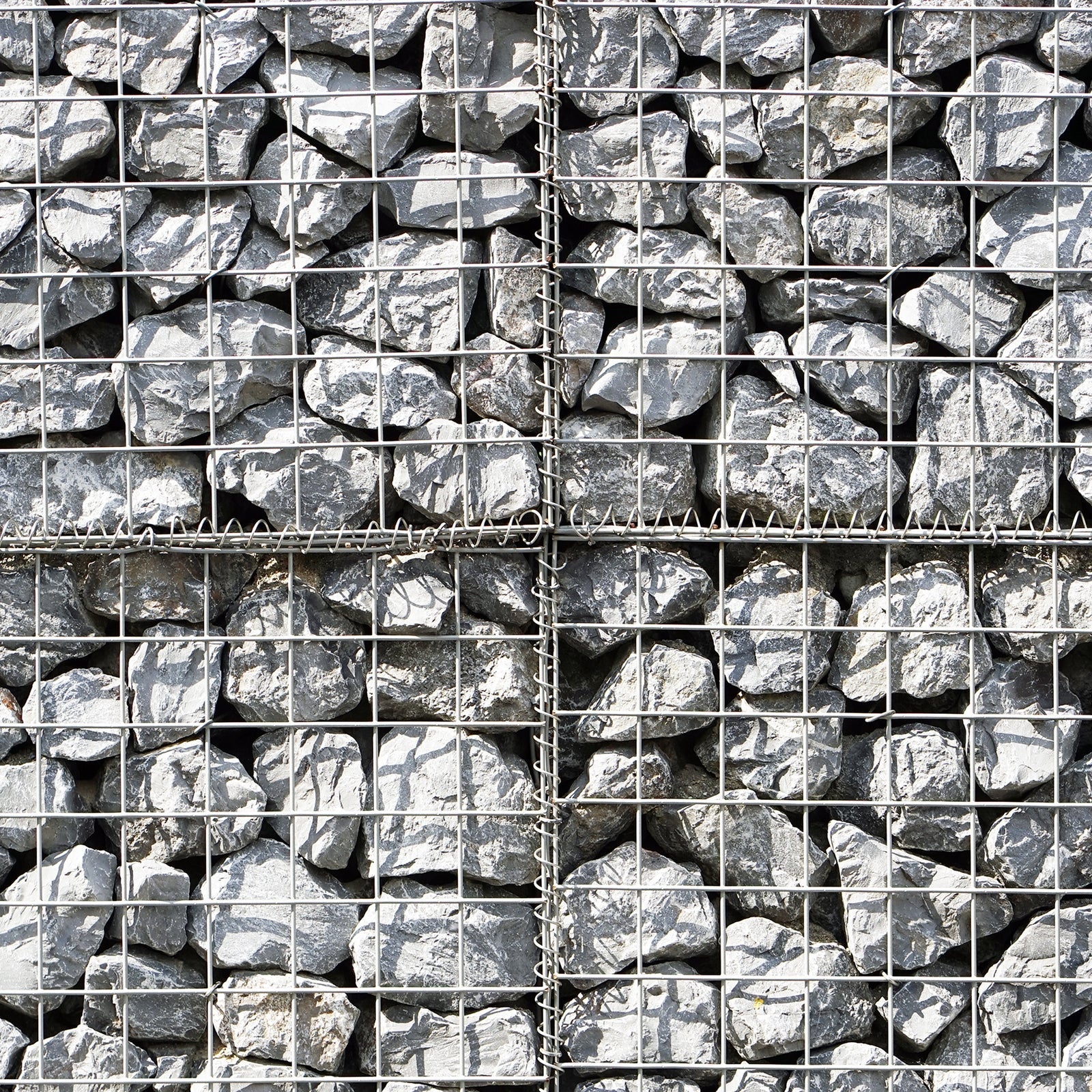 Gabion Baskets 100 x 80 x 30 cm – 6 Pack
