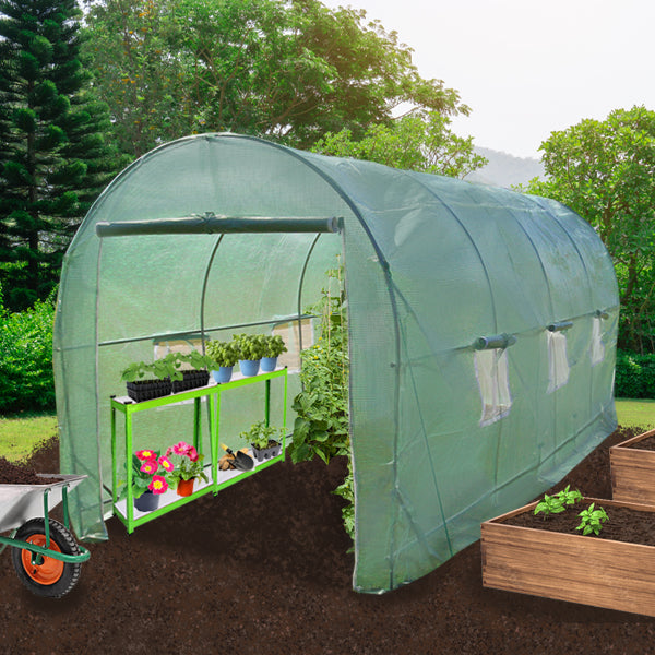 Polytunnel 19mm Frame – 5m x 2m with Racking