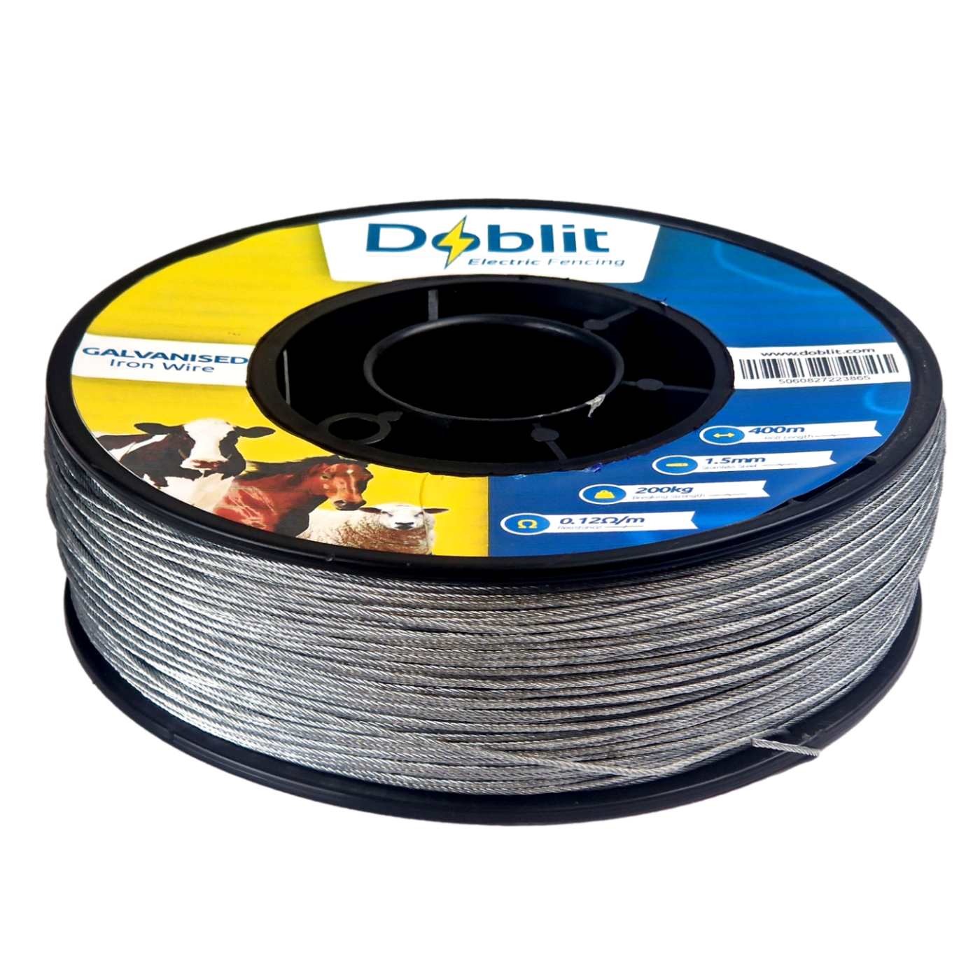 Doblit Galvanised Iron Wire 1.5mm - 200m