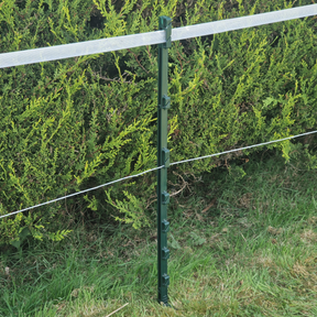 Doblit 105cm Green Poly Post 3ft Electric Fencing Plastic Fence Stake