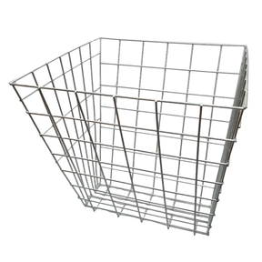 Hay Basket Feeding Rack Double Sided Slot-Over Galvanised 70 Litre
