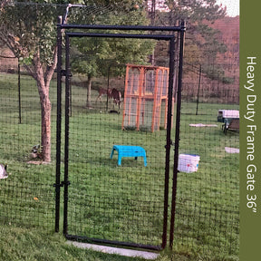 Heavy Duty Frame Gate for Freestanding Cat Fence System