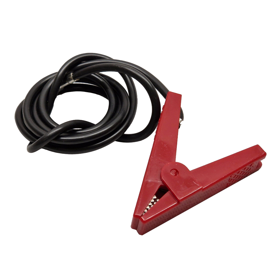 Hotline Live & Earth Connection Leads Heavy Duty 120cm w/ Crocodile Clip