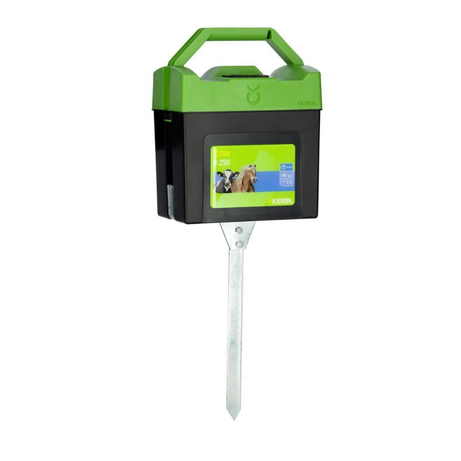 Kerbl Titan B250 9V  Electric Fence Battery Energiser