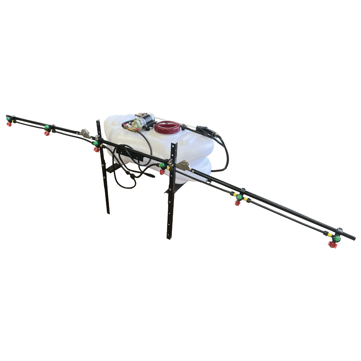 12v ATV Sprayer 60L w/ Folding 2.6m Boom & 5m Hand Lance
