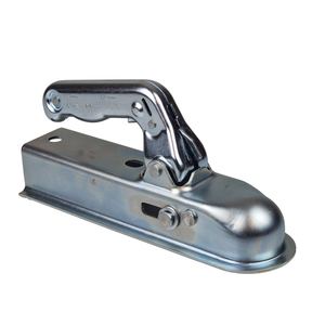 Trailer Hitch Coupling 50mm Ball Female for Unbraked Trailers - MAX 800KG -  50mm Drawbar Section