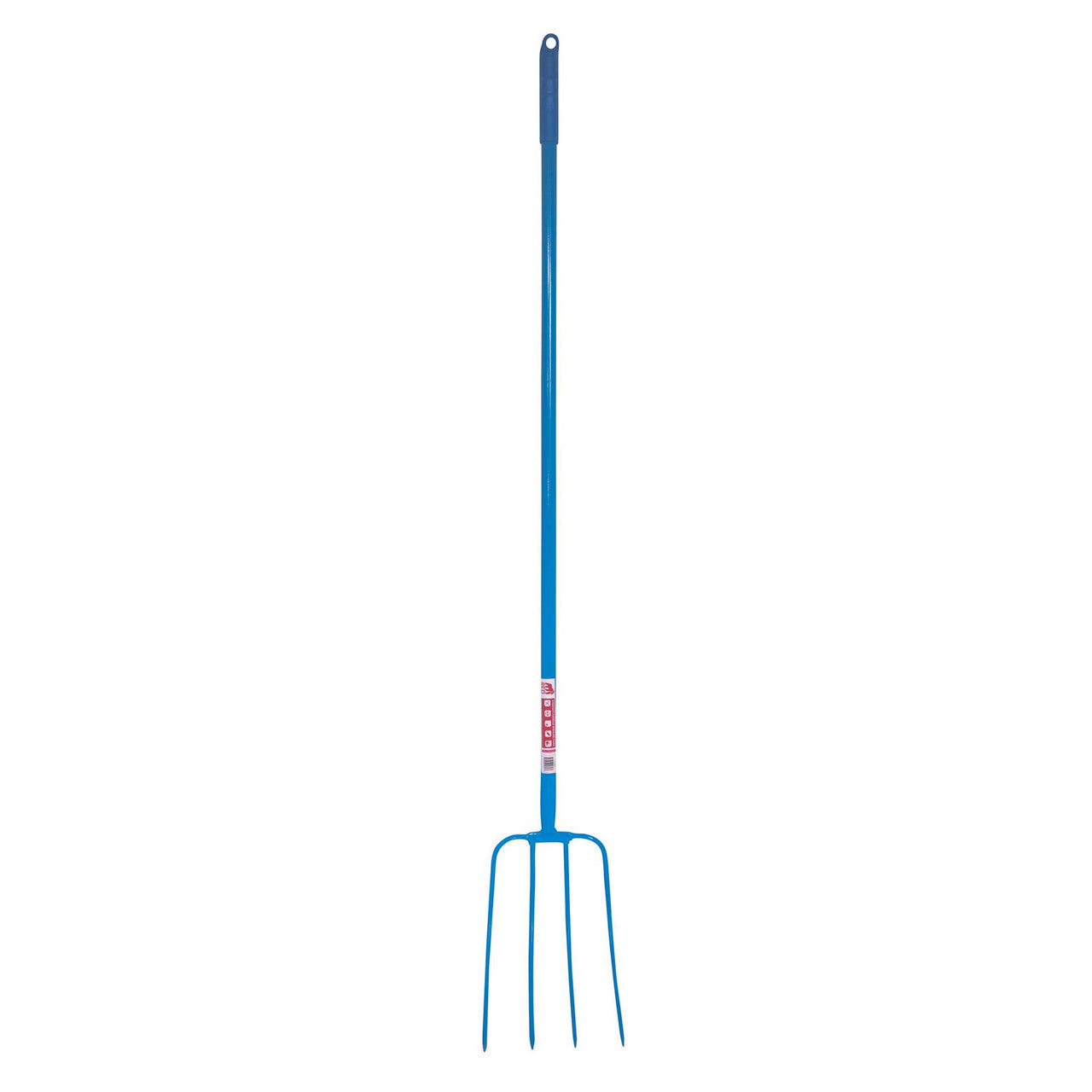 Red Gorilla 4 Prong Manure Fork with 48" Long Handle