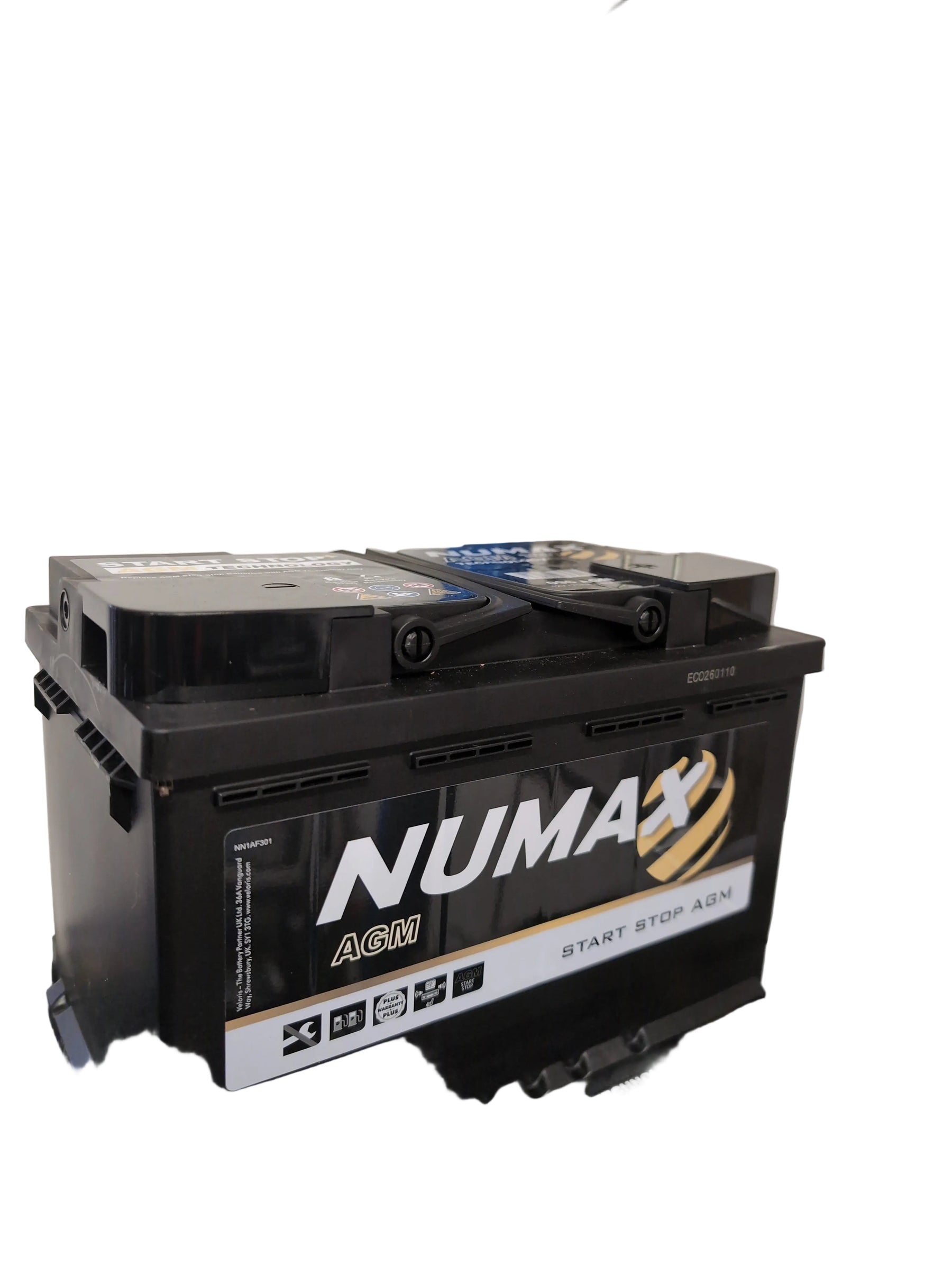 096 Numax AGM Car Battery 12V 70Ah 760EN
