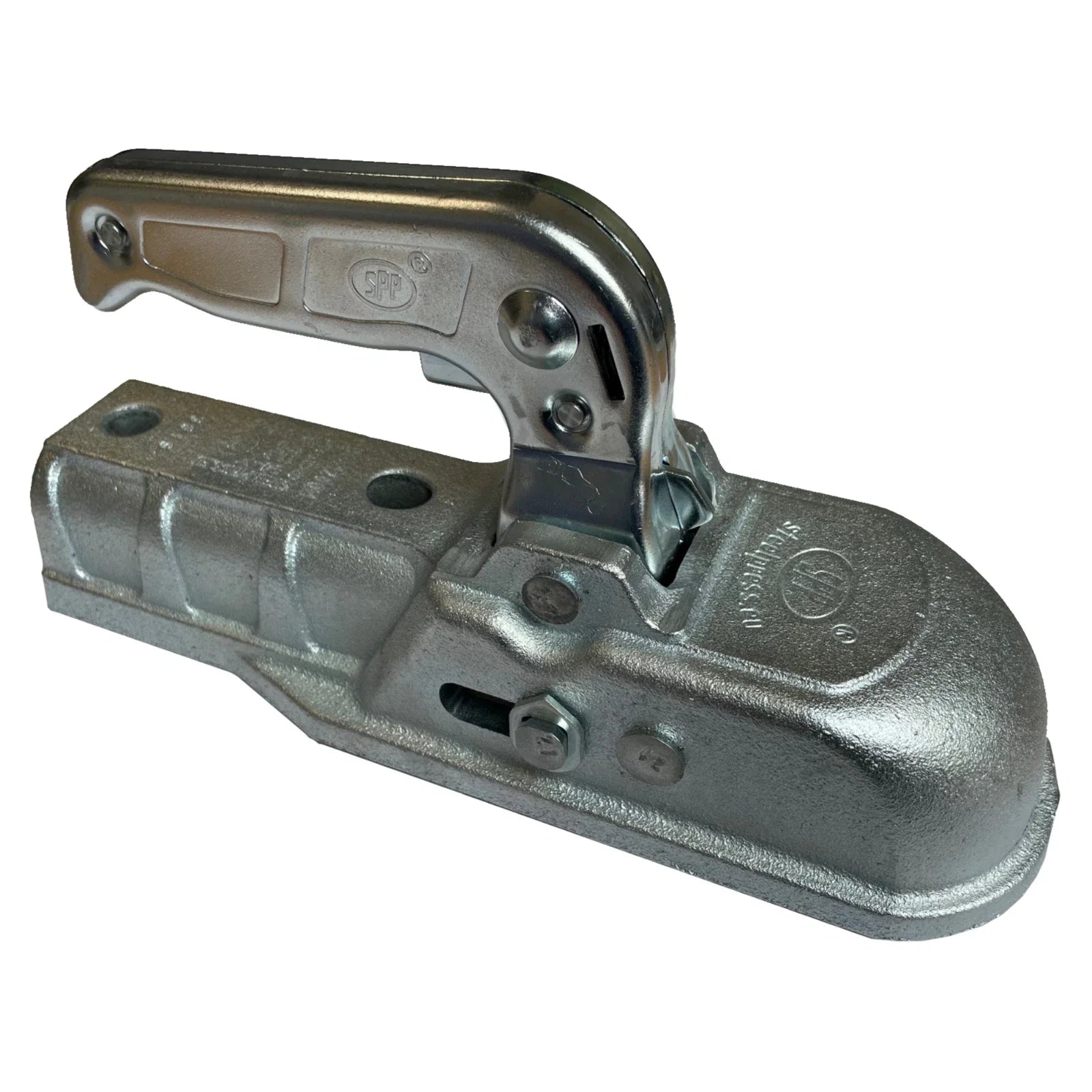 Trailer Hitch 1200kg Cast - 50mm Ball Reciever - EMarked - For 60mm Drawbar