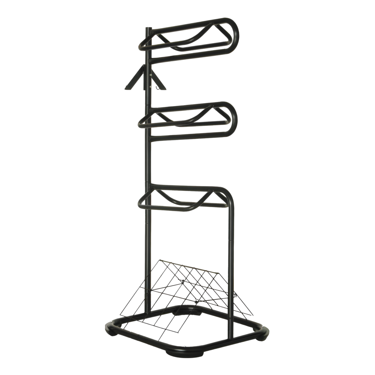 Saddle Rack 3-Tier Stand Horse & Pony Saddle Holder Blanket Tack Dryer Stable